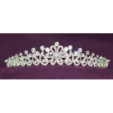 Discount Custom Wedding Tiara Shiny Crystal Bridal Crown